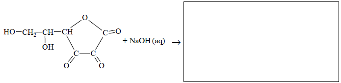 Image 62 1 - Kwas askorbinowy ulega przemianie w kwas dehydroaskorbinowy zgodnie z poniższym schematem. Odszczepienie jednego protonu od cząsteczki witaminy C prowadzi do powstania anionu askorbinianowego (reakcja 1.). W wyniku oddania przez anion askorbinianowy elektronu i drugiego protonu powstaje rodnik askorbylowy (reakcja 2.). Wskutek utraty elektronu przez rodnik askorbylowy tworzy się kwas dehydroaskorbinowy (reakcja 3.).